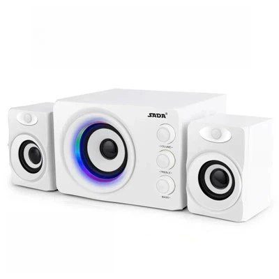 Siaradwyr cyfrifiadurol â goleuadau